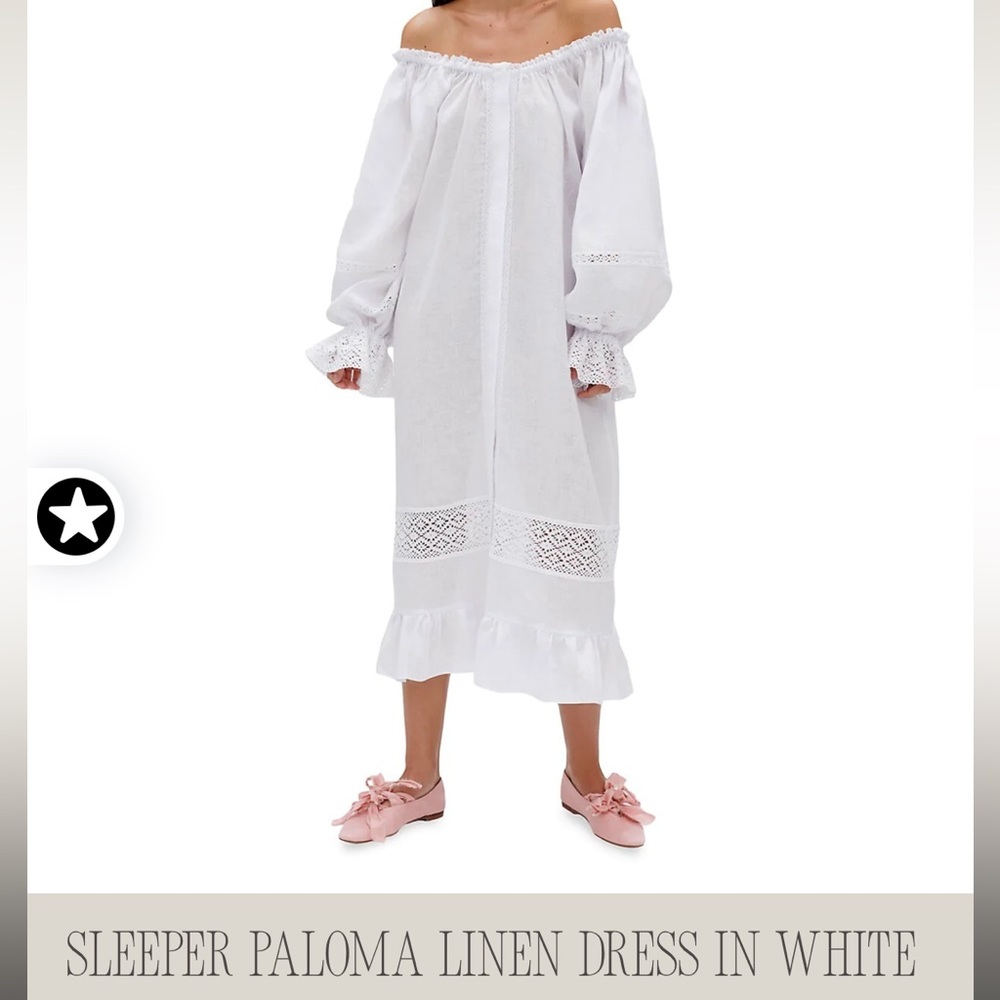 Paloma linen dress
